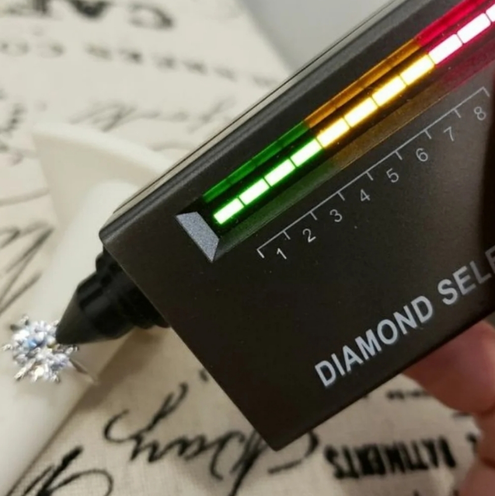 2 TCW GENIUNE D  BRILLIANT WHITE MOISSANITE - Picture 10 of 10